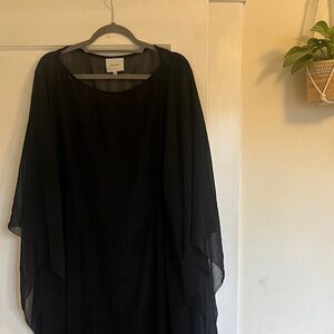 Reformation Black Maxi Dress Cover up -